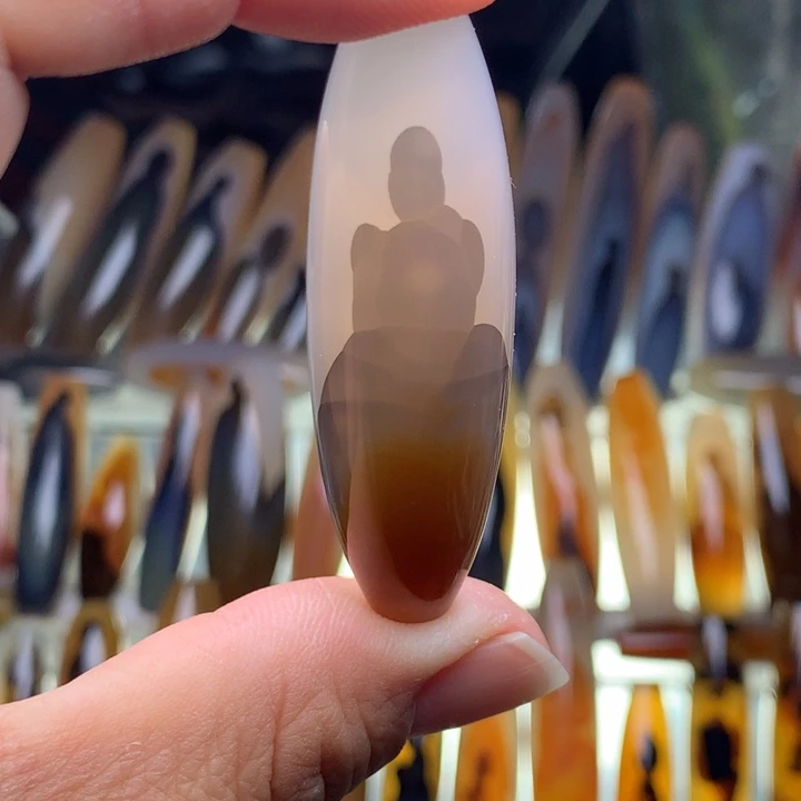 玛瑙/玉髓颈饰未镶嵌3