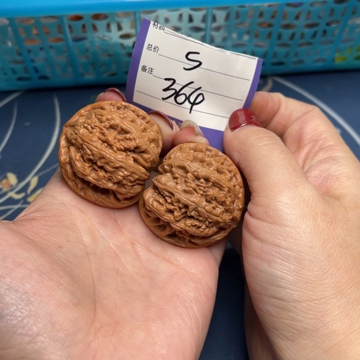 文玩核桃把件粗筋40