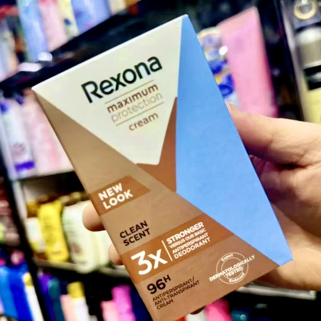 Rexona 96h 原装男女止汗露男女淡香清新香体膏