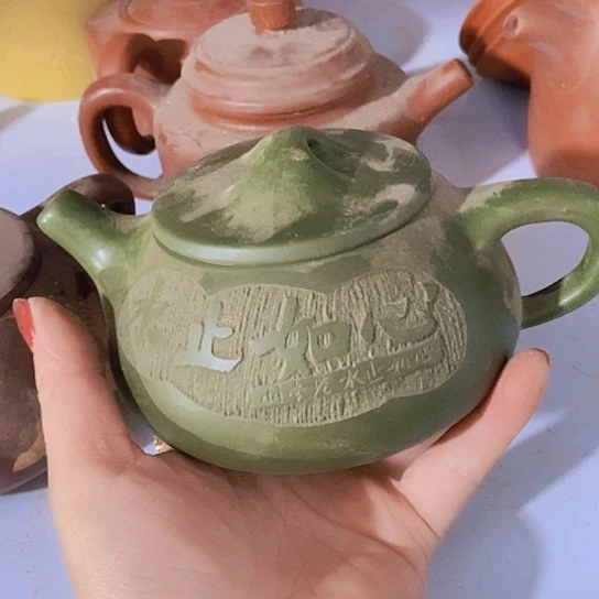 全手工半手工制作宜兴紫砂壶