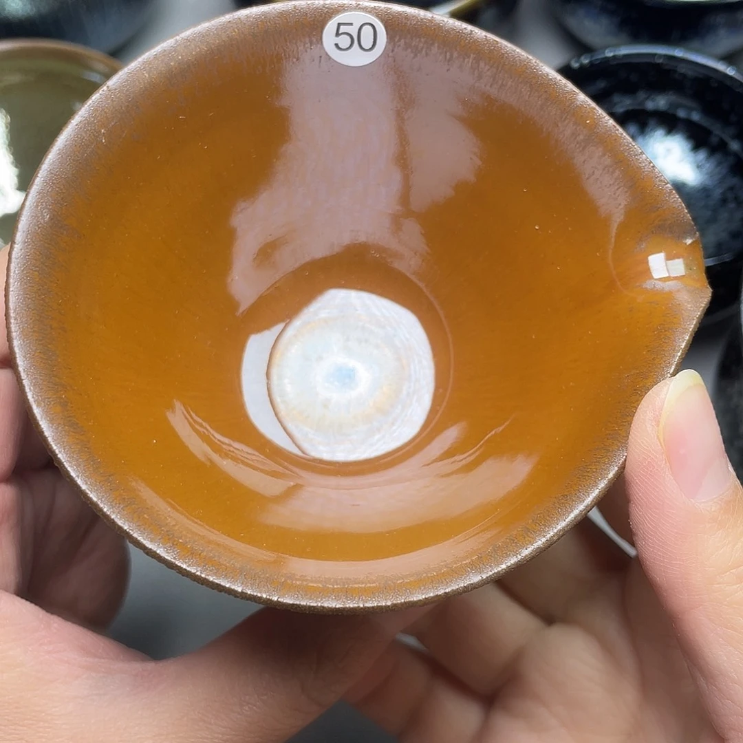 茶盏微瑕50漂亮的主人杯