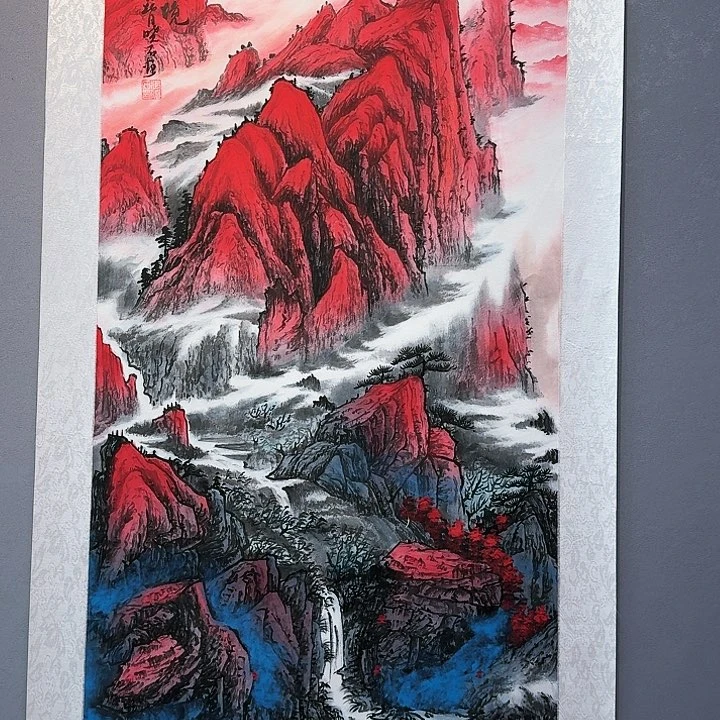 国画书法作品多次参加