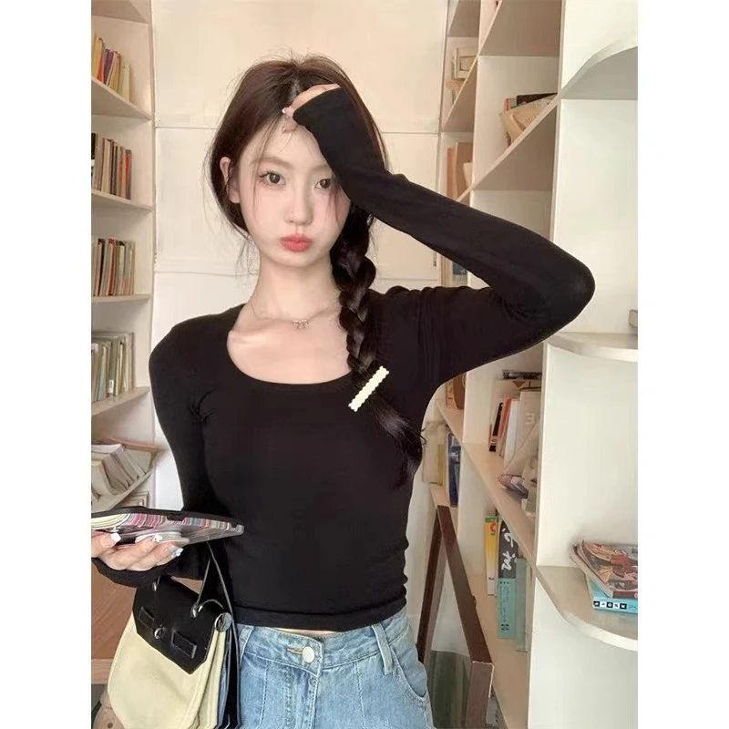 【小巧定制】XQ2257秋季新款简约休闲显瘦百搭小蛮腰上衣大码女装