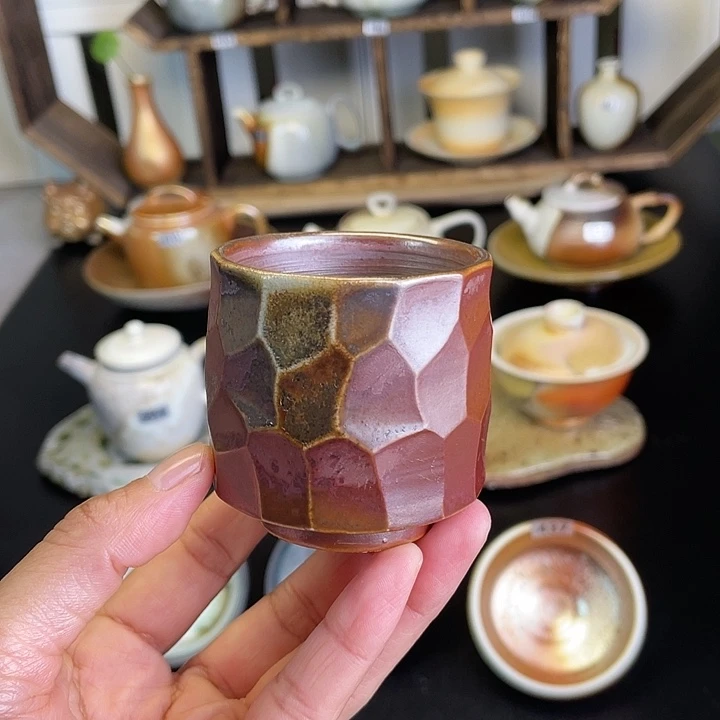 燃薪柴烧茶器主人杯