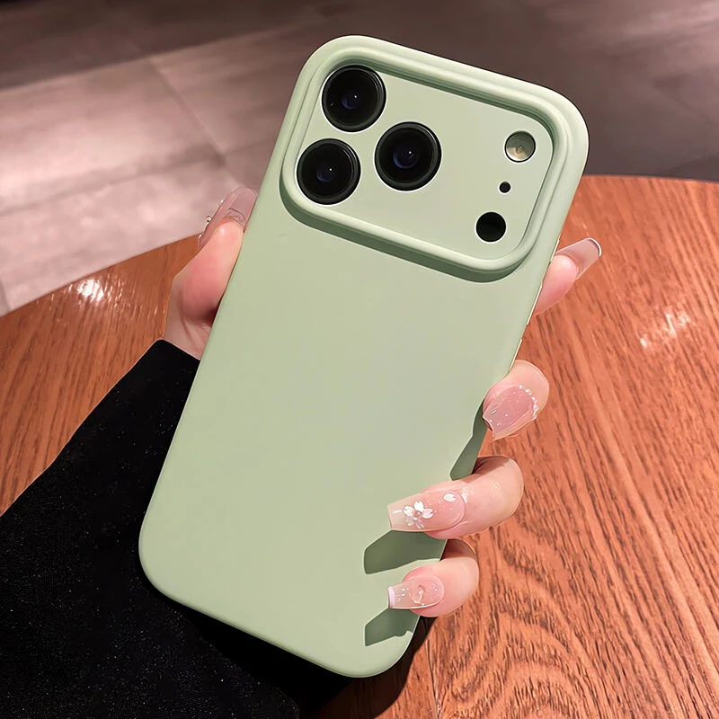 AI相机按键全包适用于苹果17promax手机壳液态硅胶网红男女款轻奢