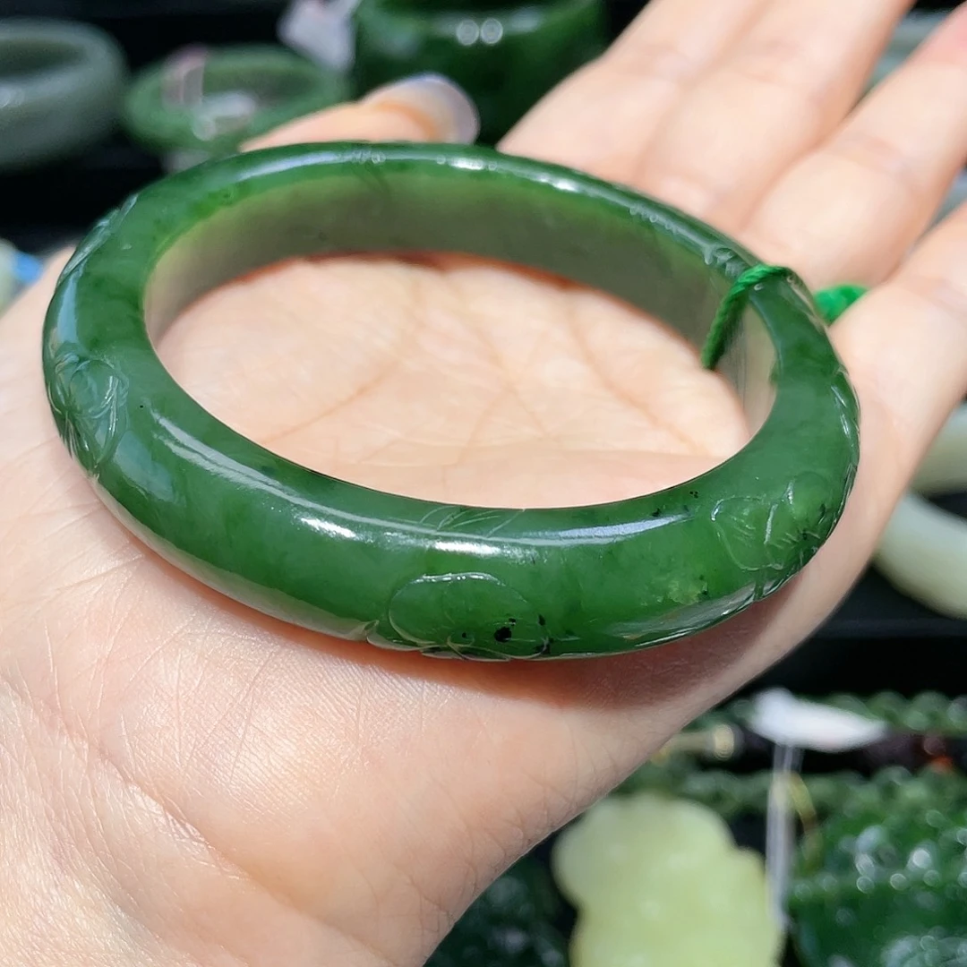 【闪购商品】和田玉手镯58圈口46未镶嵌