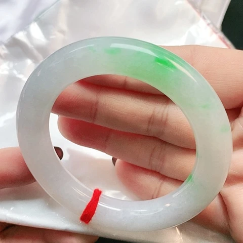 未镶嵌手镯翡翠圆条2771