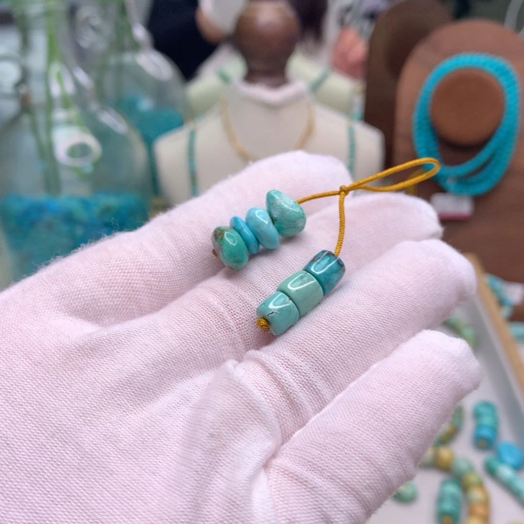 绿松石未镶嵌配饰