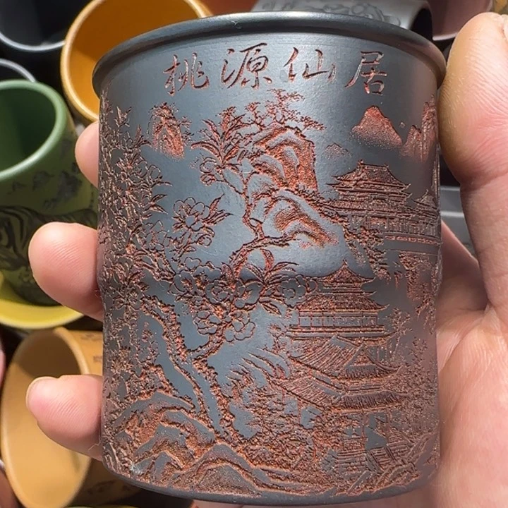 茶杯紫砂全手工制作工艺