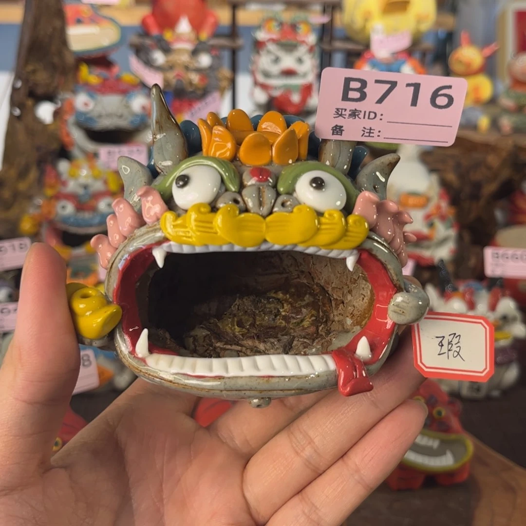 泥塑纯手工茶宠摆件