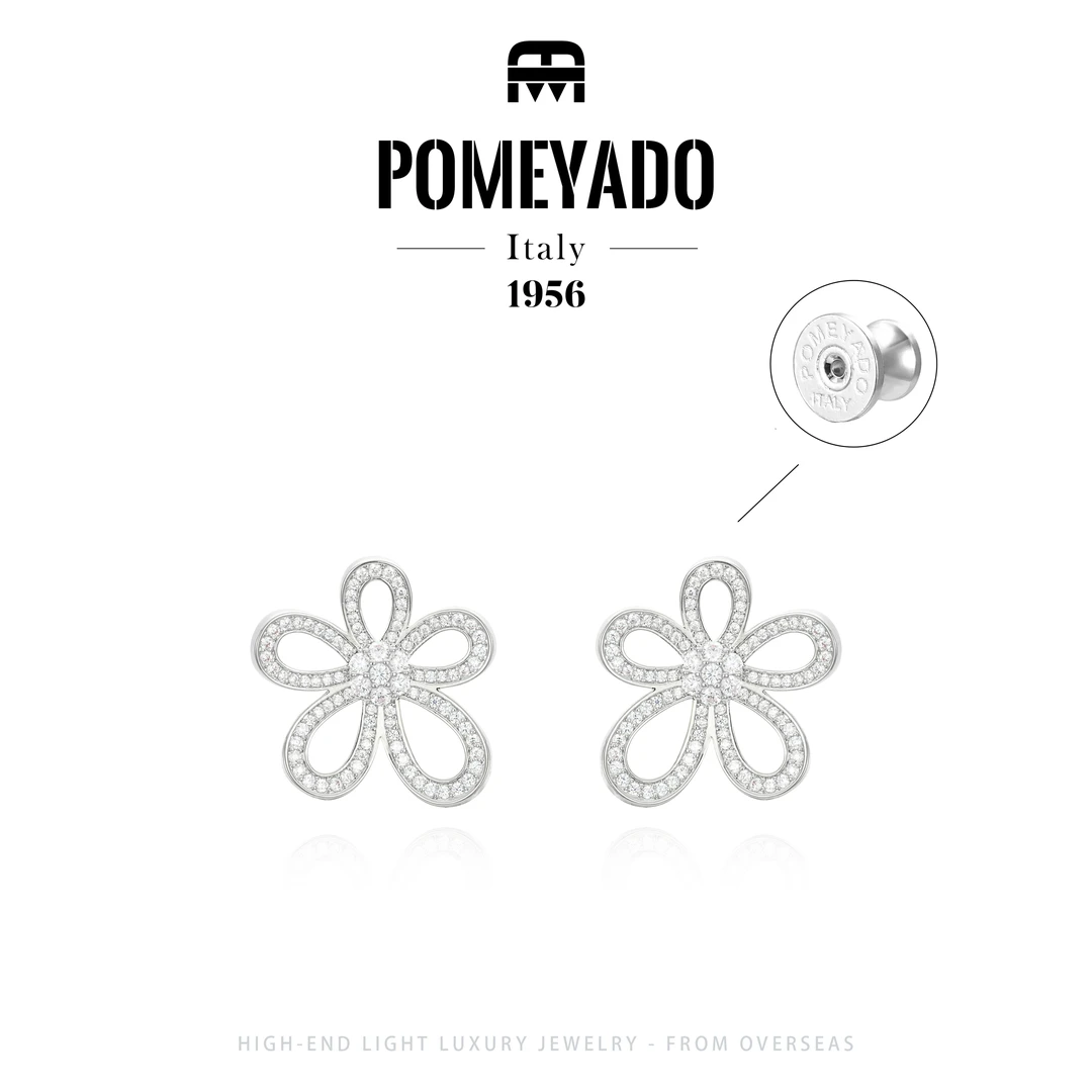 【花园小记】Pomeyado法式轻奢耳钉F1305