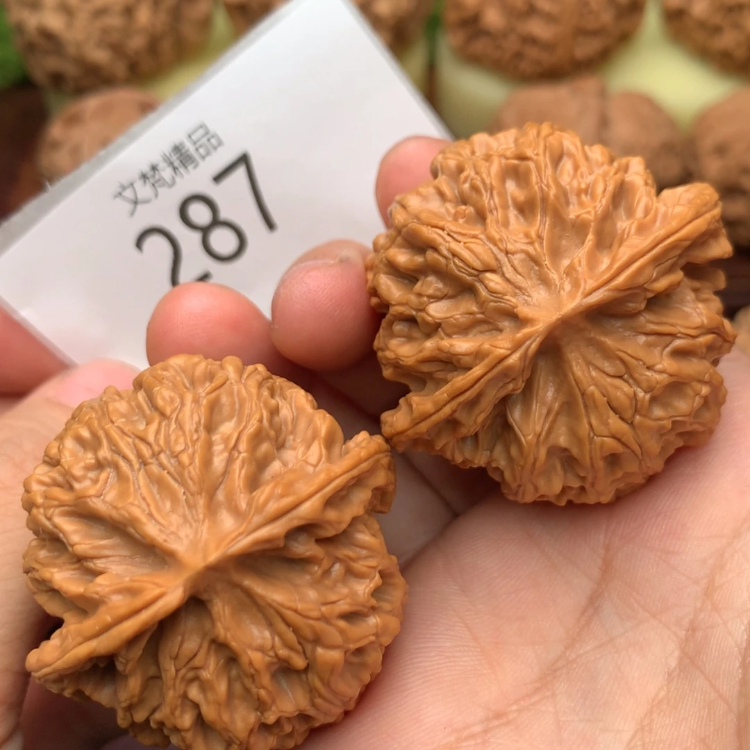 文玩核桃把件43苹果园