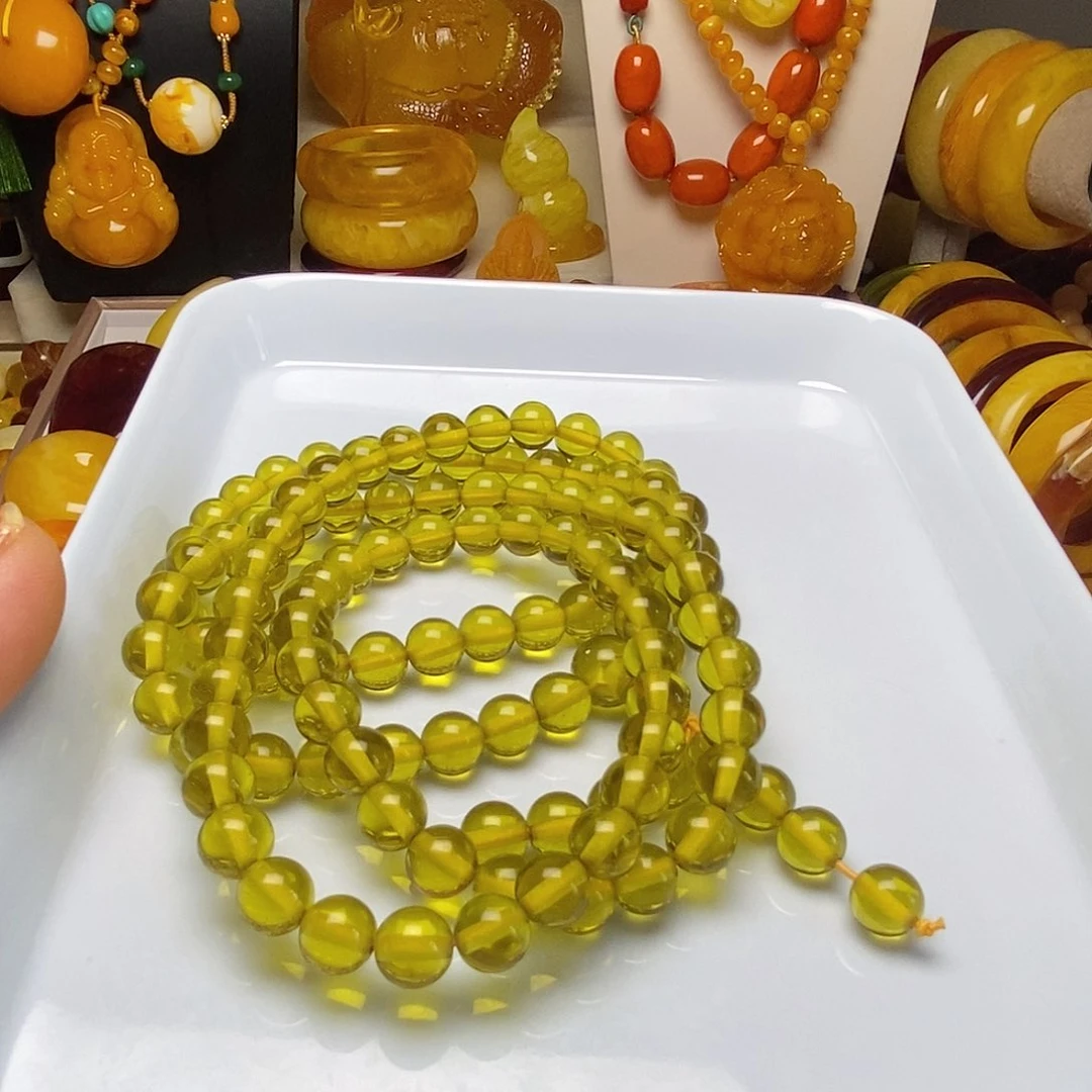 玻璃颈饰手串手链