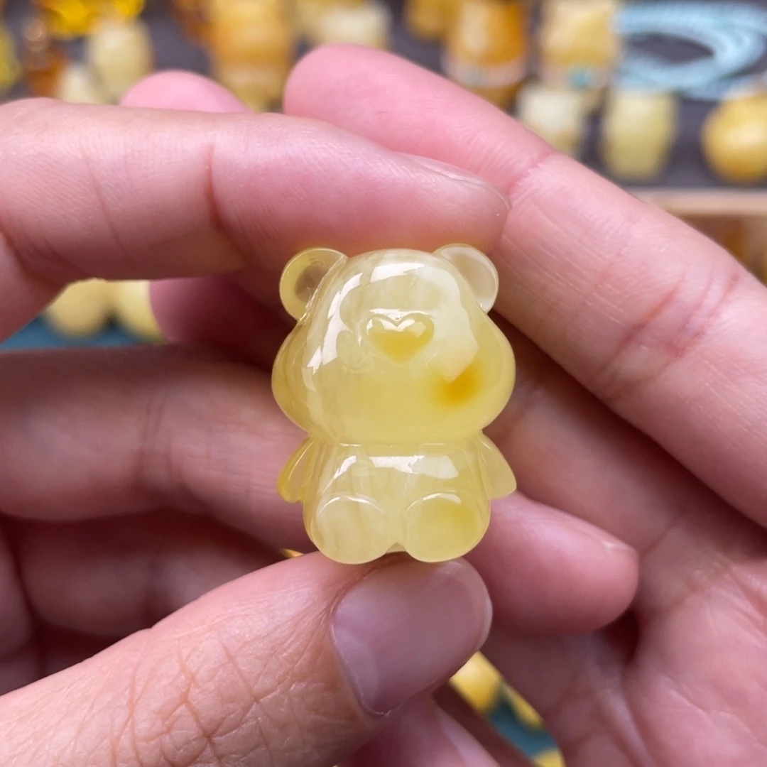 裸石琥珀未镶嵌蜜蜡