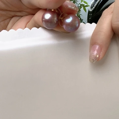 淡水珍珠耳饰未镶嵌