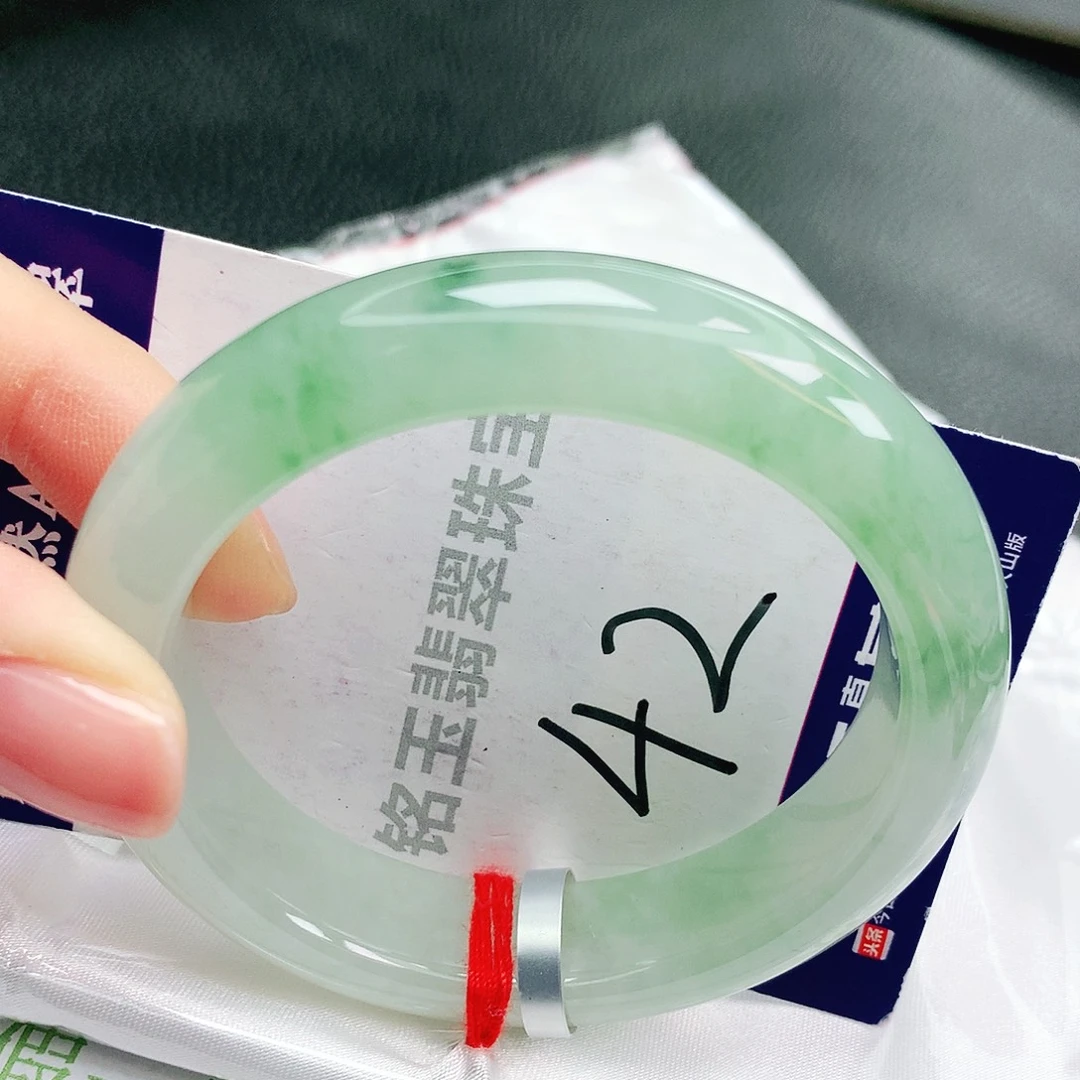 翡翠未镶嵌手镯缅甸天然a货翡翠手镯