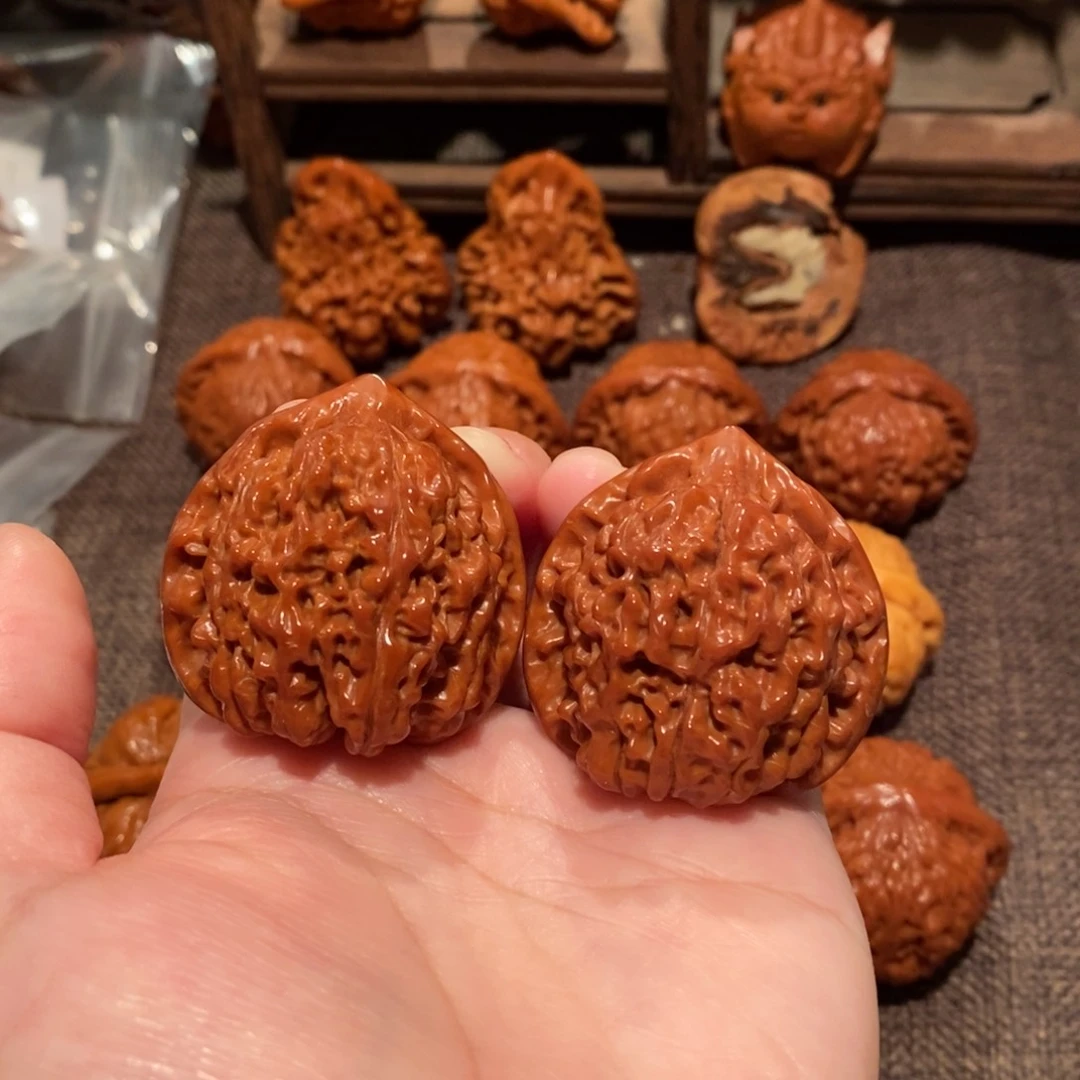 文玩核桃吊坠40官帽119