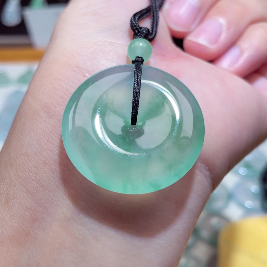 颈饰未镶嵌翡翠扣子