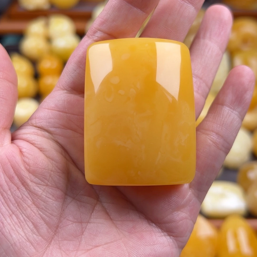 琥珀未镶嵌颈饰纯天然琥珀蜜蜡无优化