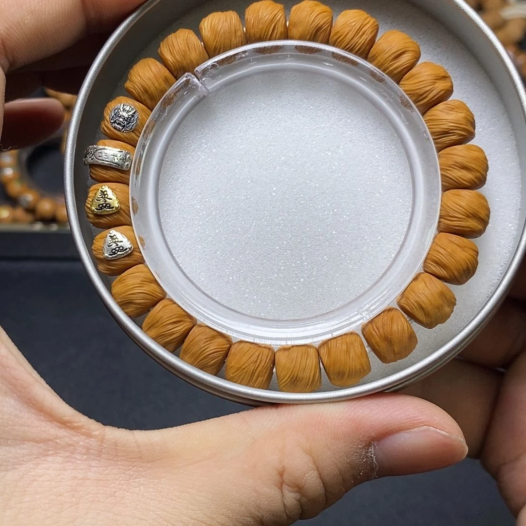 猴头核桃手串四标鬼印无相10-11单号39号