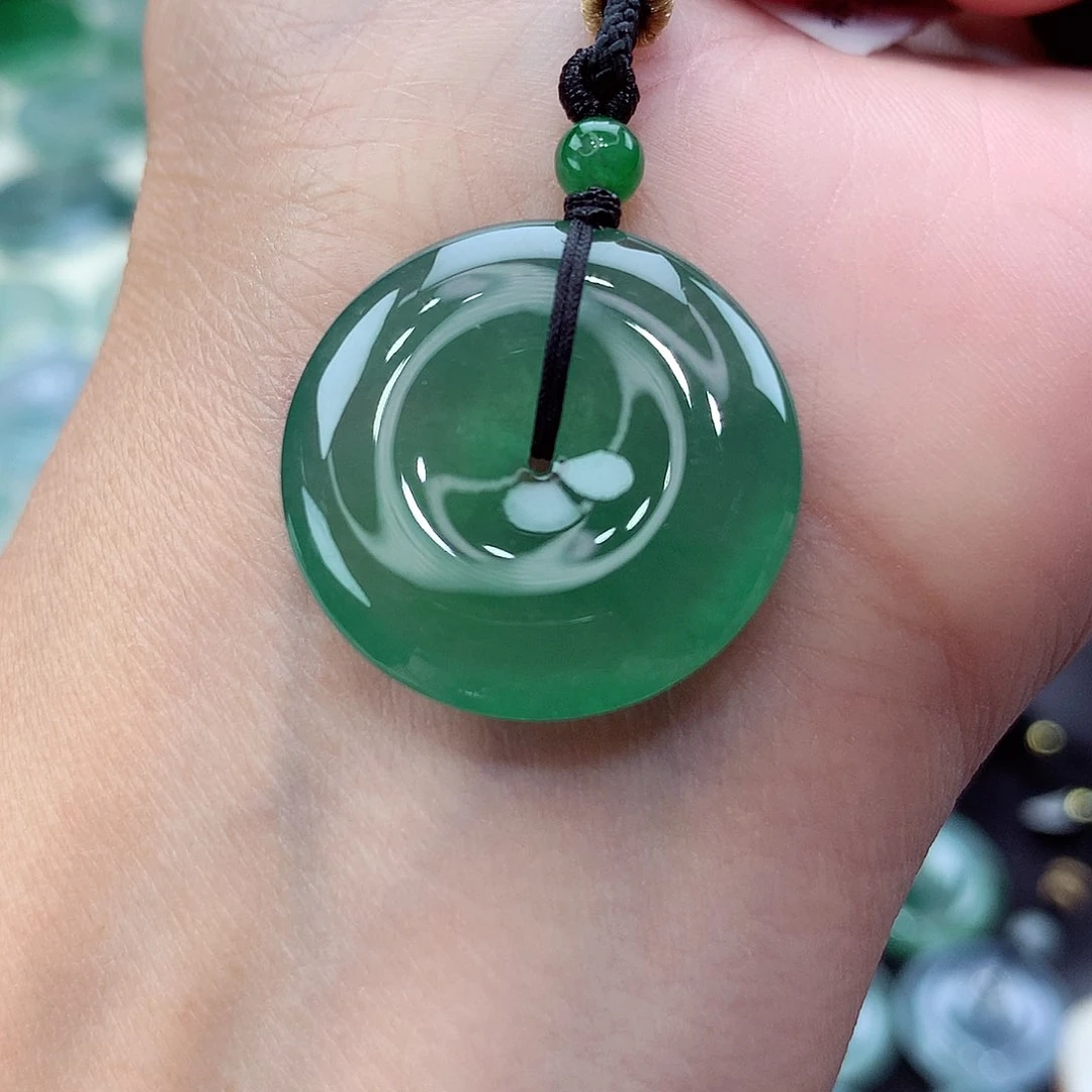 颈饰未镶嵌翡翠编号12尺寸23.7-4.9