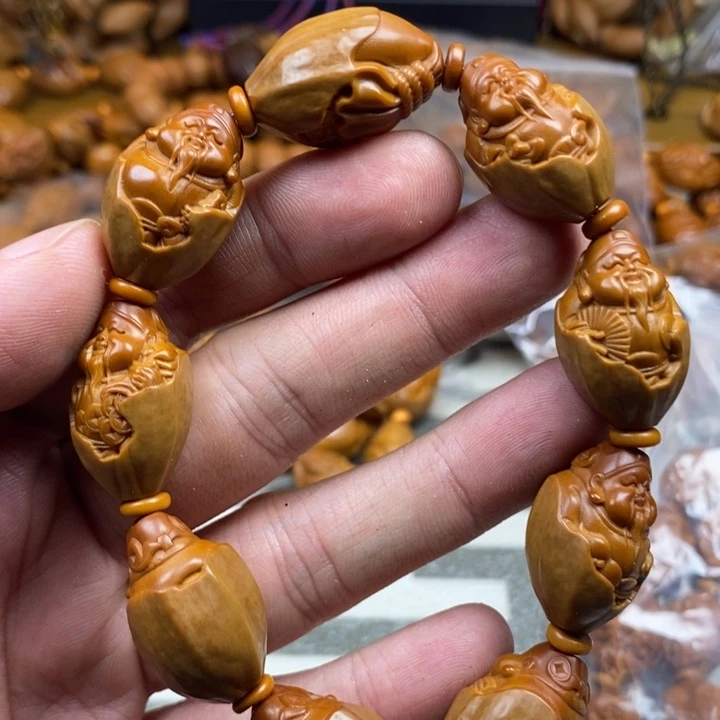 手串/手链橄榄核橄榄核雕工艺手串