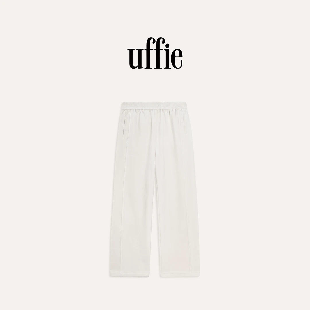 UFFIE于绘 月光平绒 微光加绒直筒裤