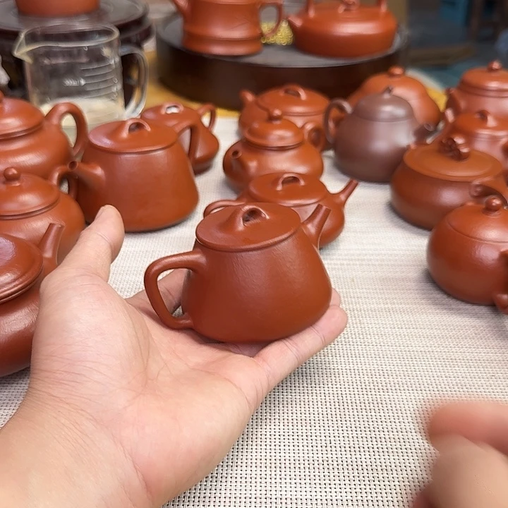 ༺***༻紫砂壶全手工制作高瓢