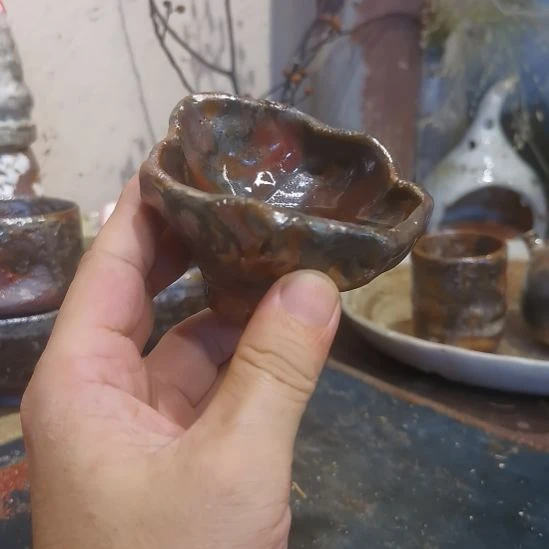 摆件手工高温原矿窑变新品特价福利