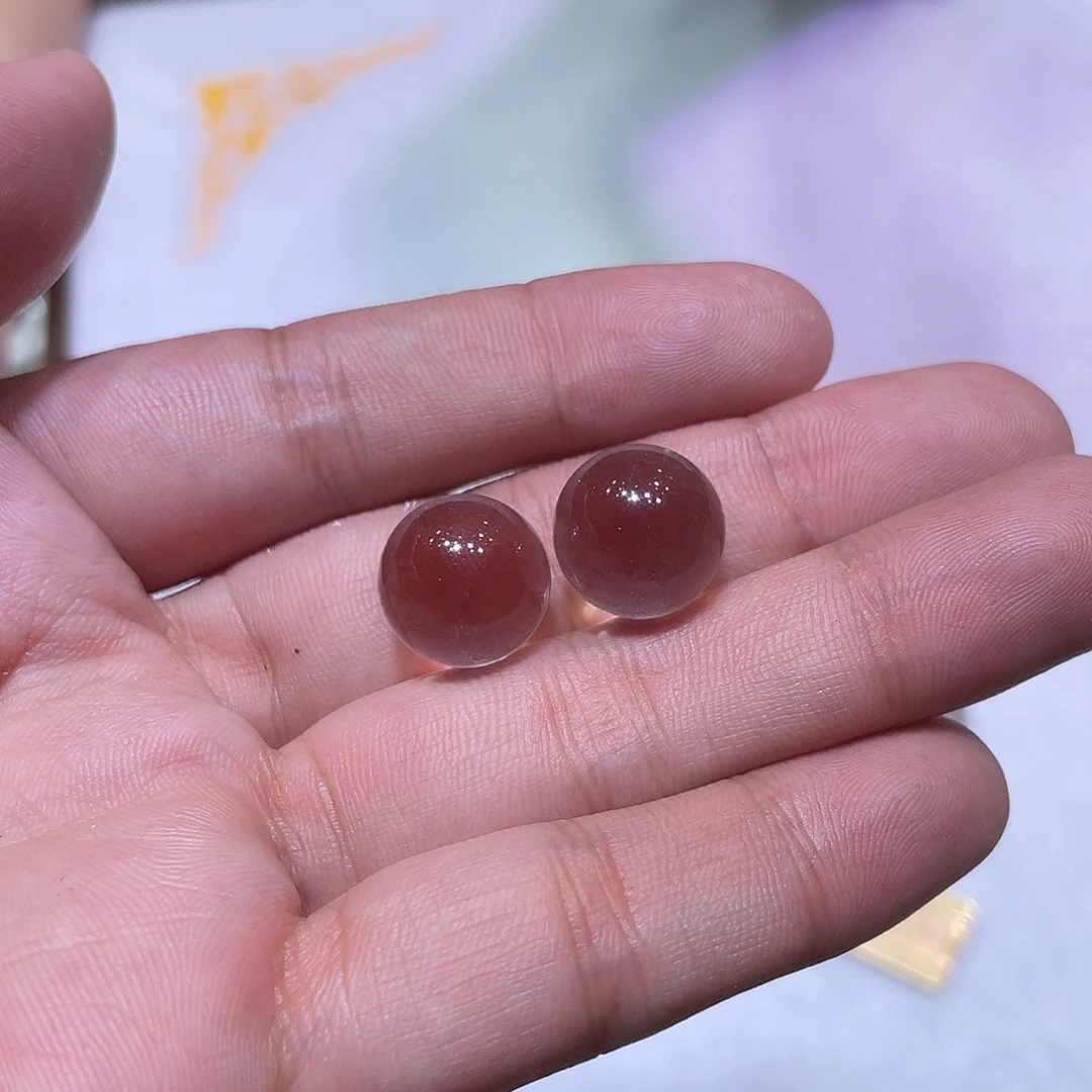水晶两颗白水晶单珠【代购不退换】未镶嵌l*y