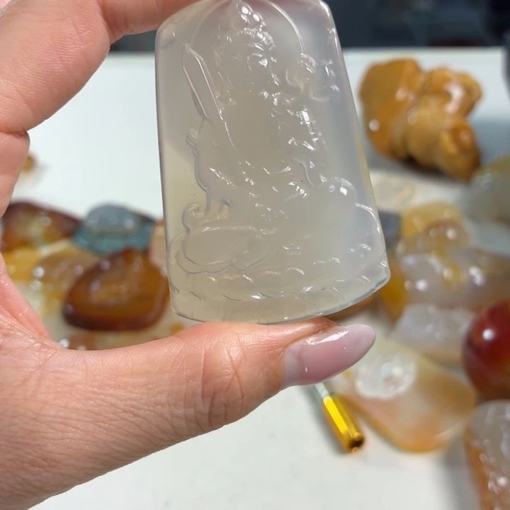 未镶嵌吊坠(不含链)玛瑙/玉髓