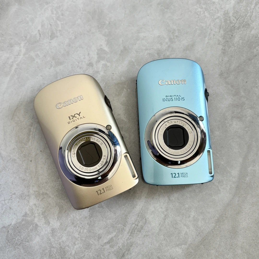 9新 Canon/佳能 ixus110蓝色粉色1200万像素冷白网红ccd