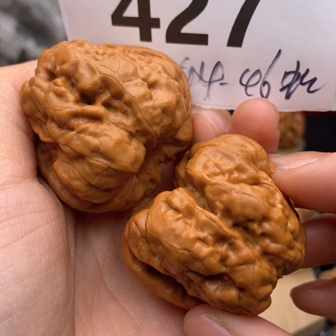 文玩核桃把件427号44-46蛙