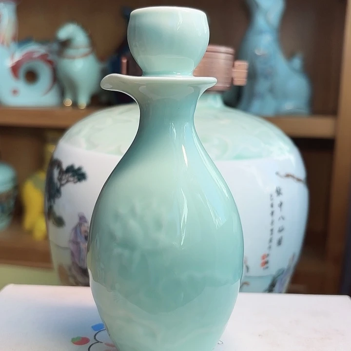 2两荷花分酒器 拍一发二