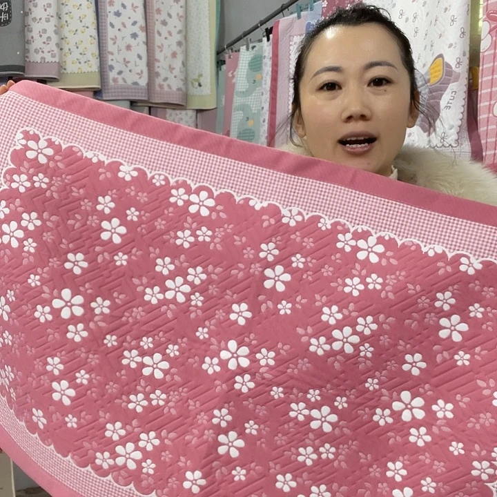 棉特价促销粉色雪纯棉