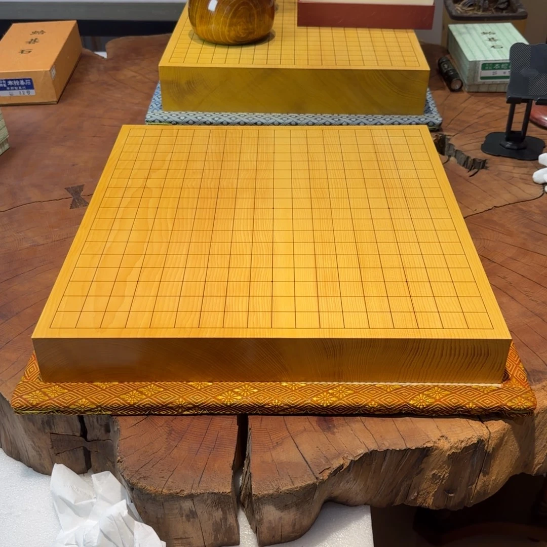 木质No50松川5.5厘米香榧独木围棋盘