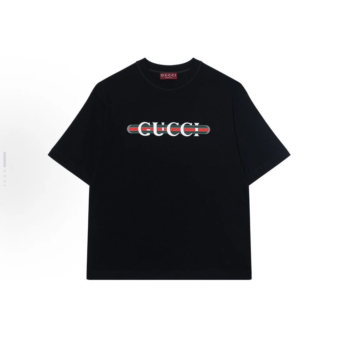 GUCCI古驰 字母Logo宽松短袖T恤 ty