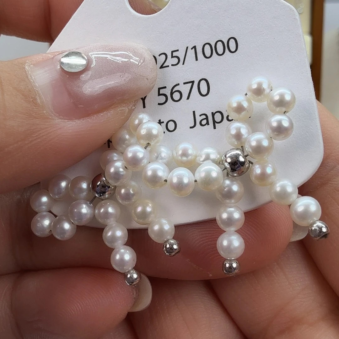 耳饰淡水珍珠未镶嵌