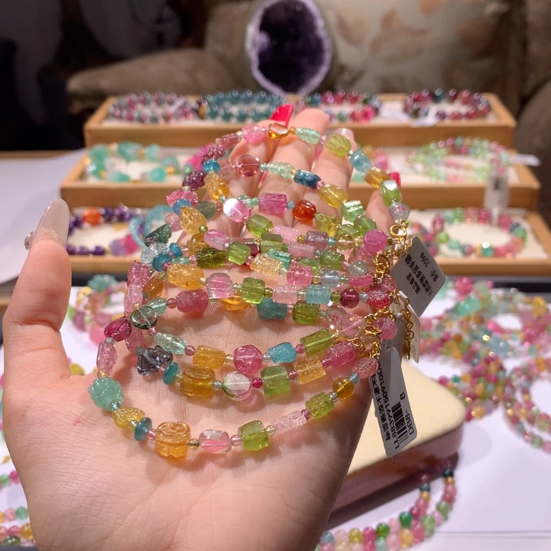 未镶嵌多样性发货其一碧玺