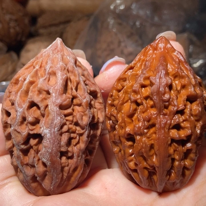 把件文玩核桃东北楸子小雪161