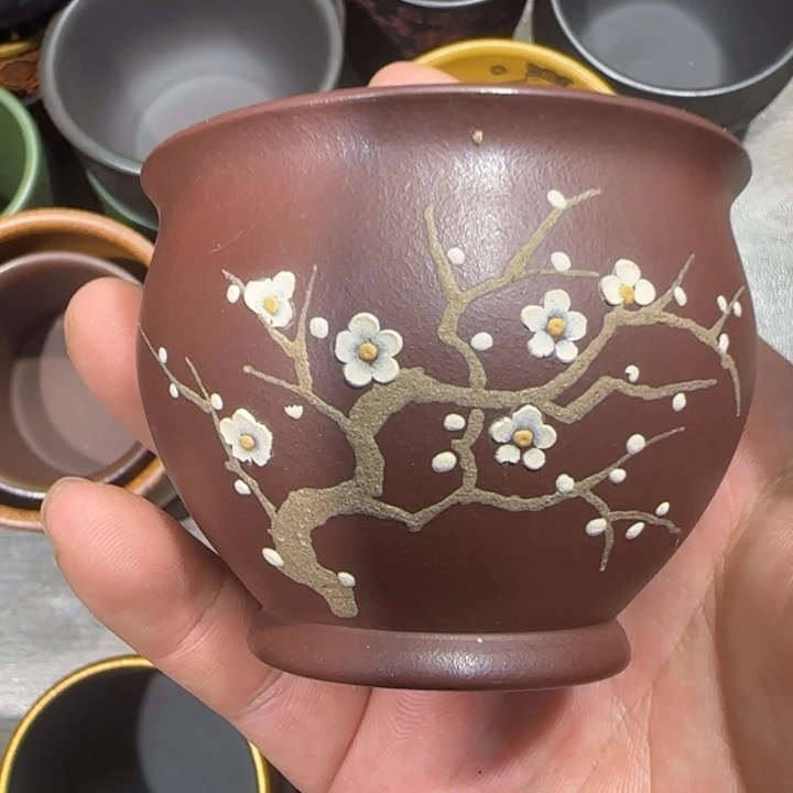 茶杯紫砂全手工制作工艺