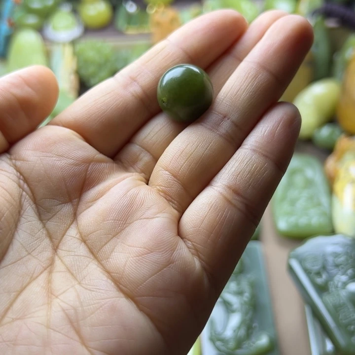 岫岩老玉（透闪石质玉）未镶嵌挂件