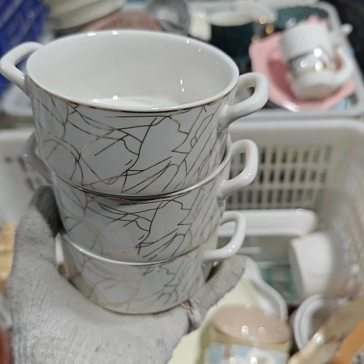 杯陶瓷杯碗盘微瑕疵介意慎拍