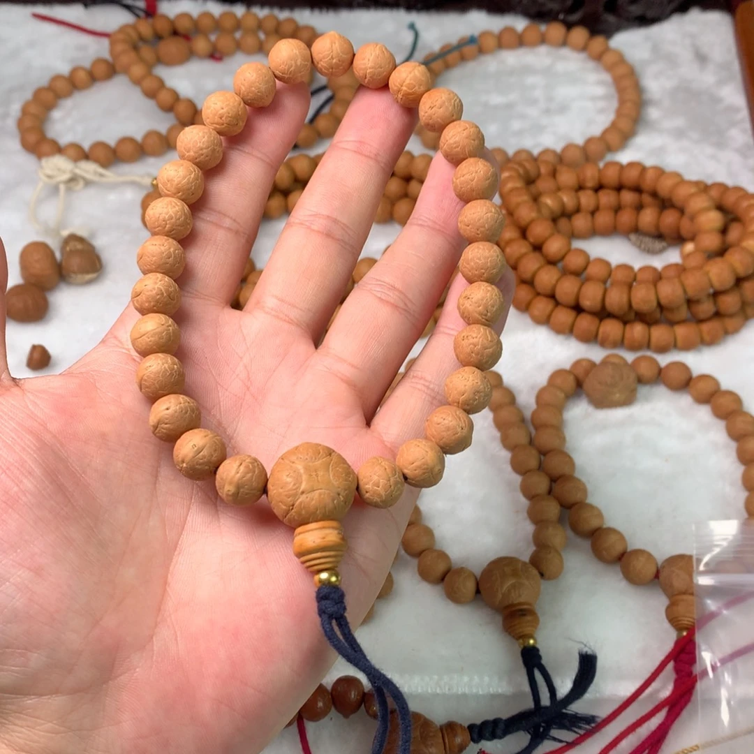 J***n手串凤眼菩提11实心手持