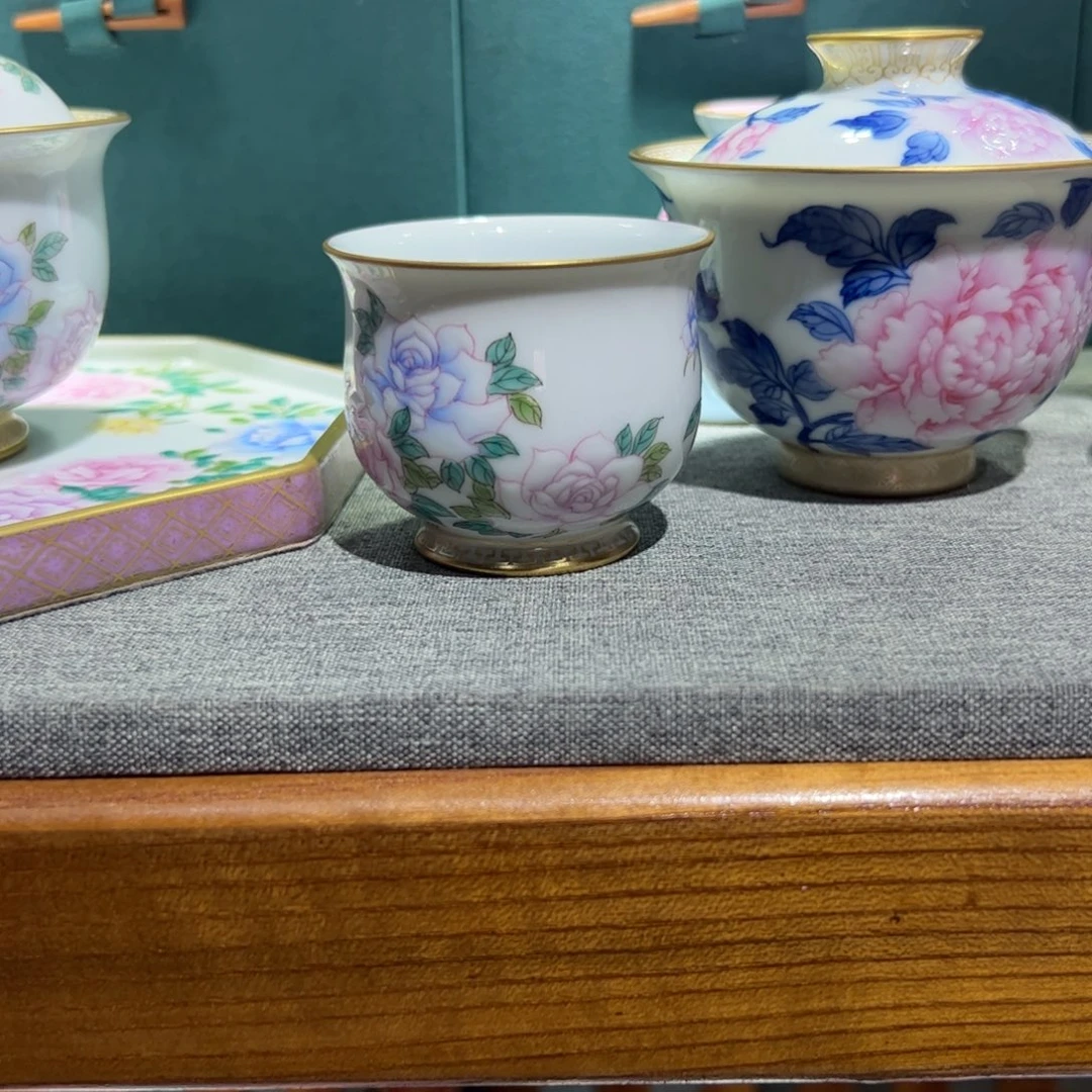 ?****n纯手工手绘 高端茶器