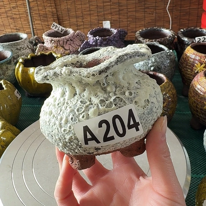 内口5高7粗陶手工制作