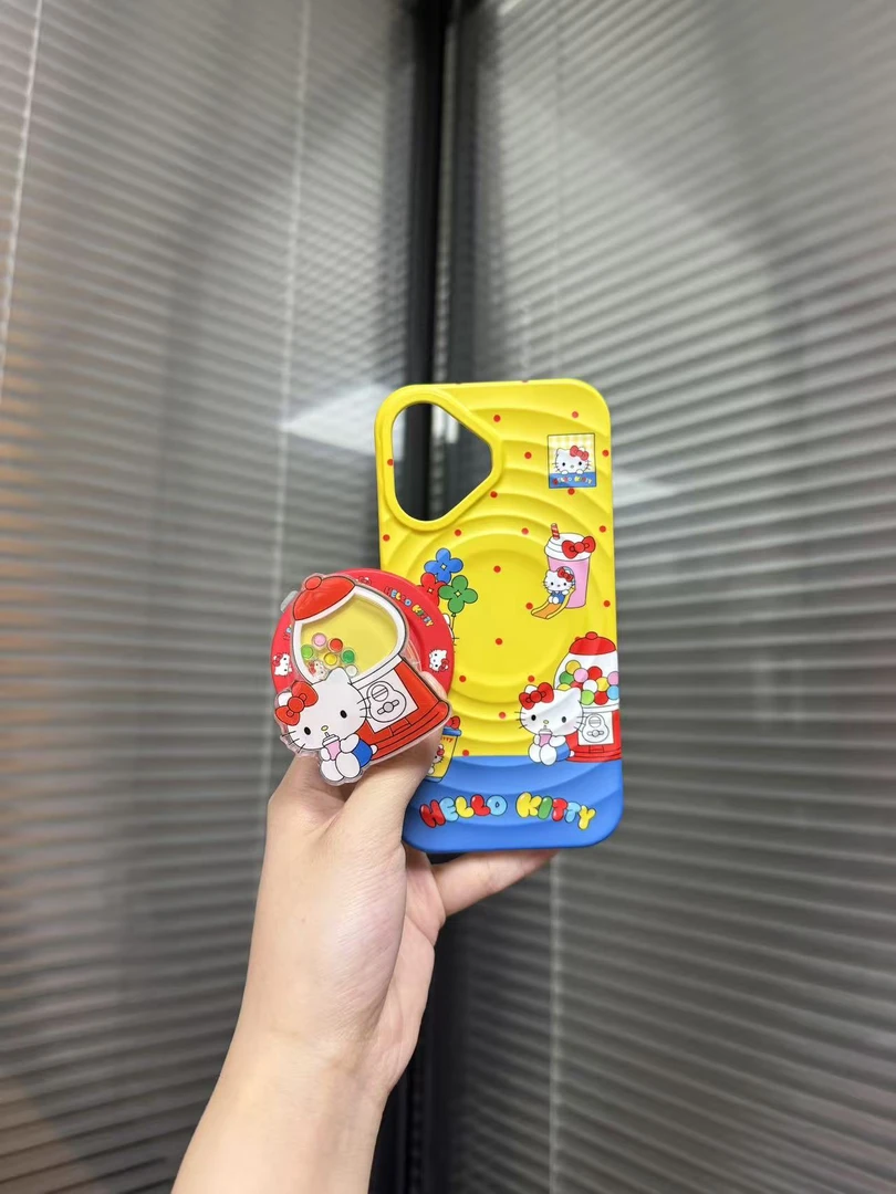 kt扭蛋机波漾磁吸手机壳一套