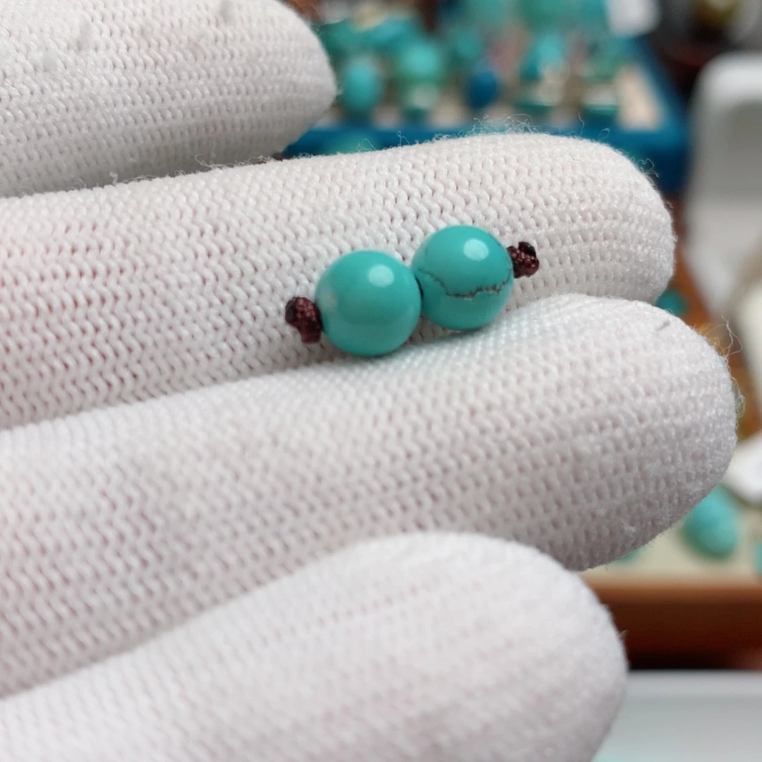 绿松石未镶嵌珠宝半成品