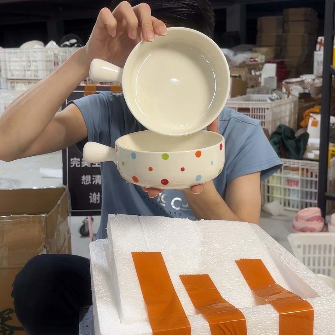 潮州微瑕陶瓷餐具