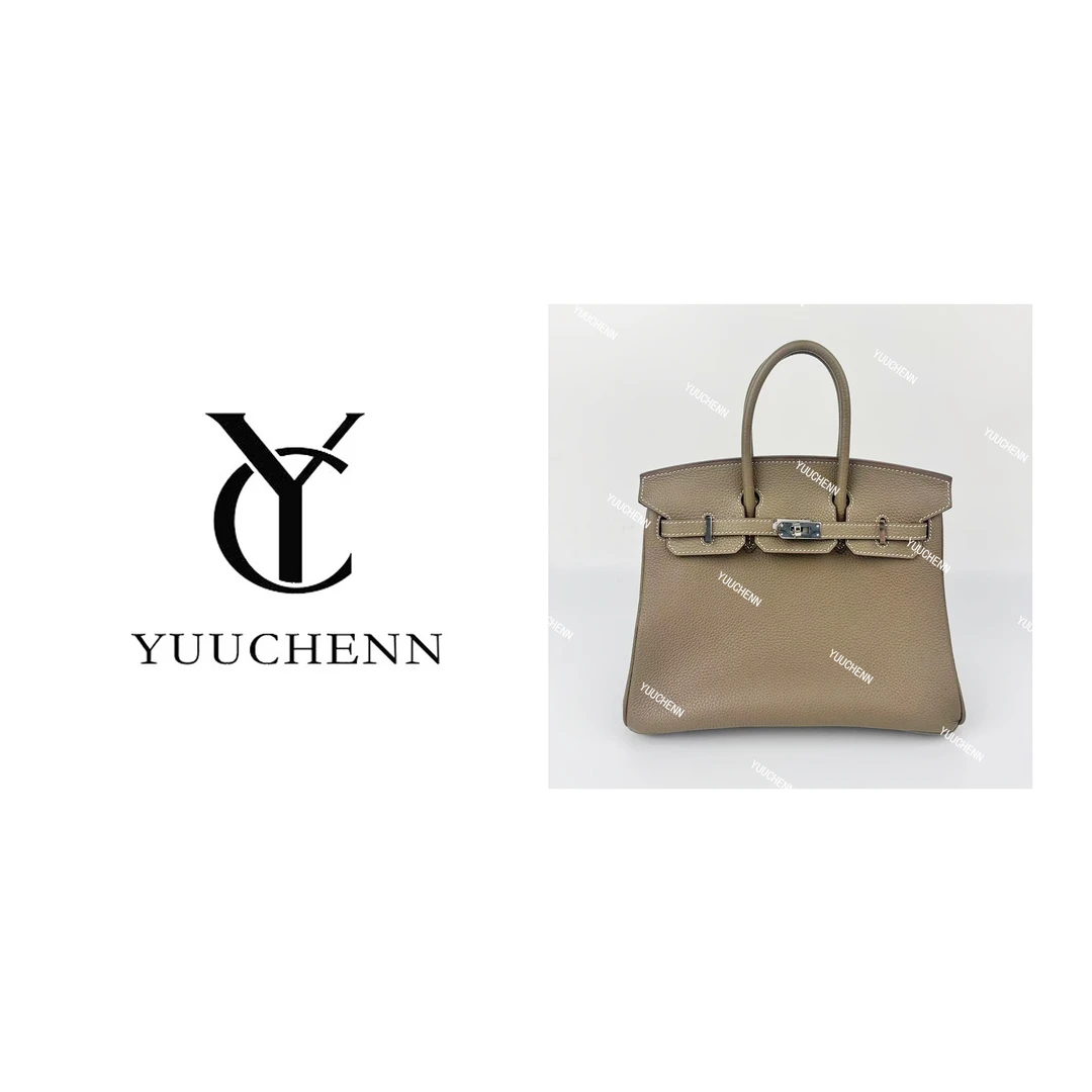 YUUCHENN【手工定制】25cm原创设计高定真皮包HH6218